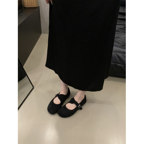 法式平底淺口單鞋女2025新款秋季復古芭蕾舞瑪麗珍鞋豆豆鞋勃肯鞋 法式平底淺口單鞋女2025新款秋季復古芭蕾舞瑪麗珍鞋豆豆鞋勃肯鞋