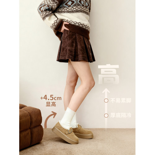 奧古獅登加絨勃肯鞋女2025新款冬季厚底全包毛毛絨雪地靴棉鞋子爆 奧古獅登加絨勃肯鞋女2025新款冬季厚底全包毛毛絨雪地靴棉鞋子爆