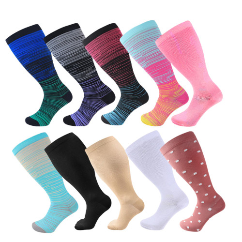 強壓瘦腿小腿襪加肥特大碼中長筒襪200斤胖妹妹mm粗腿壓力襪子女