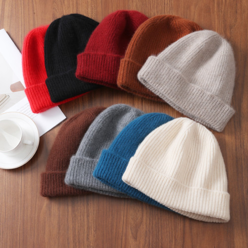 秋冬100%羊毛帽子女韓版百搭毛線針織月子休閒護耳包頭加厚冷帽男 秋冬100%羊毛帽子女韓版百搭毛線針織月子休閒護耳包頭加厚冷帽男