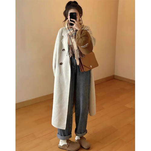 毛毛勃肯鞋女2025新款秋冬季一腳蹬加絨博肯棉鞋厚底包頭半拖女鞋