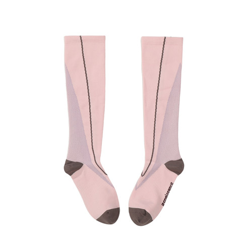 山系戶外微壓薄款運動壓力襪專業跑步跳繩健身小腿肌能女土長筒襪