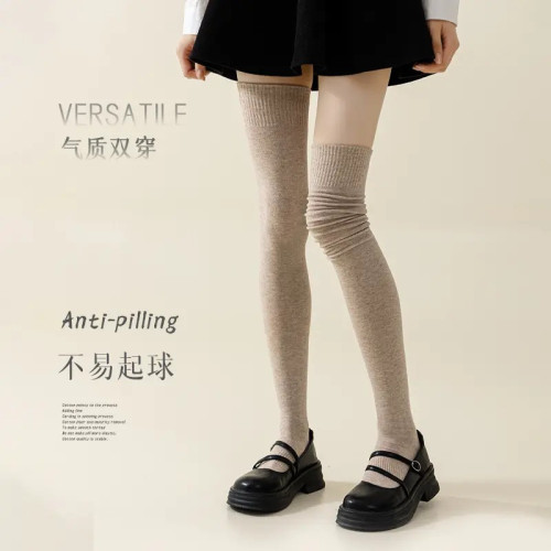 嬰喻加長到大腿根女秋冬款長筒襪保暖過膝襪薄棉防滑高筒襪壓力襪 嬰喻加長到大腿根女秋冬款長筒襪保暖過膝襪薄棉防滑高筒襪壓力襪