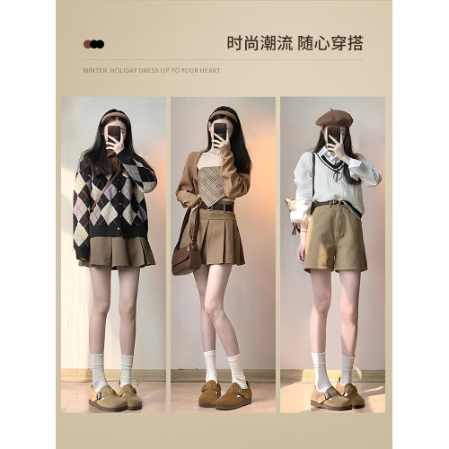 ZHR真皮勃肯鞋女款2025秋冬新款復古超火軟底博肯鞋單鞋全包厚底 ZHR真皮勃肯鞋女款2025秋冬新款復古超火軟底博肯鞋單鞋全包厚底