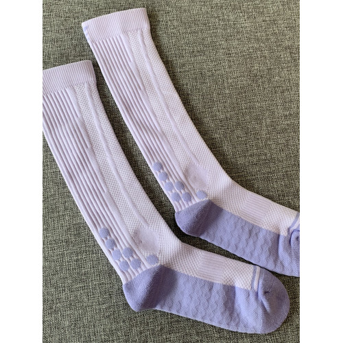 運動壓力襪女專業健身跑步肌能壓縮長筒襪跳繩瑜珈瘦腿加壓小腿襪