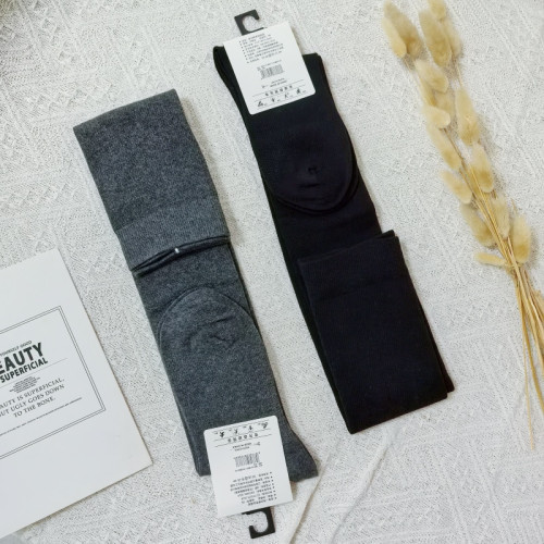 壓力襪顯瘦微壓秋冬運動吳昕抖音同款jk小腿襪美腿加厚過膝過膝襪