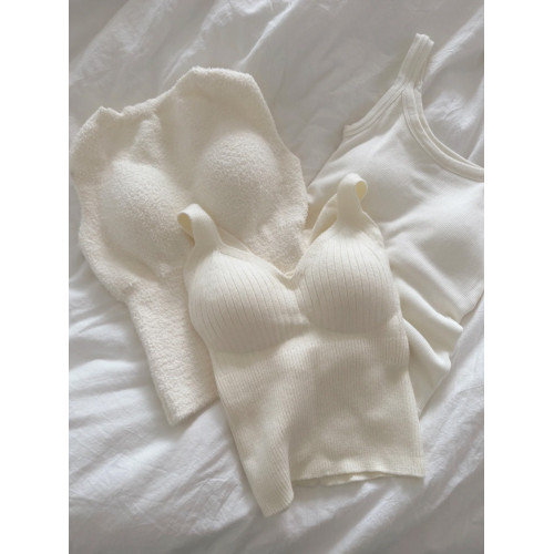 吊帶背心內衣女保暖帶胸墊小胸聚攏加絨加厚冬季可以外穿打底內搭 吊帶背心內衣女保暖帶胸墊小胸聚攏加絨加厚冬季可以外穿打底內搭