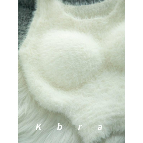 2024新款綿羊毛自髮熱保暖背心女款帶胸墊吊帶防下垂內衣秋冬季 2024新款綿羊毛自髮熱保暖背心女款帶胸墊吊帶防下垂內衣秋冬季