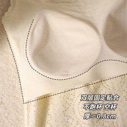 2025新款爆款法式蕾絲性感保暖吊帶背心女帶胸墊修身內搭外穿