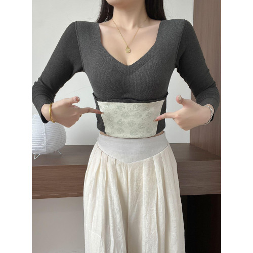 德絨蠶絲髮熱保暖內衣女秋冬季帶胸墊一體免穿文胸內搭打底衫秋衣 德絨蠶絲髮熱保暖內衣女秋冬季帶胸墊一體免穿文胸內搭打底衫秋衣