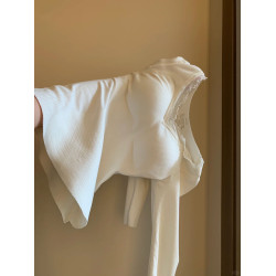 羊絨蠶絲保暖內衣女加絨加厚秋衣秋褲套裝秋冬季帶胸墊打底內搭衫