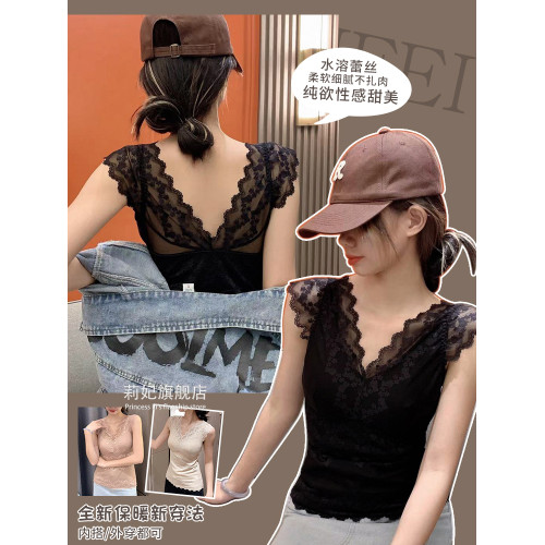 冬季保暖背心女士帶胸墊一體式打底貼身上衣內搭防寒德絨磨毛內衣 冬季保暖背心女士帶胸墊一體式打底貼身上衣內搭防寒德絨磨毛內衣