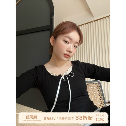 JoyceBra秋冬季加厚假兩件保暖內衣女帶胸墊內搭彈力顯瘦打底秋衣 JoyceBra秋冬季加厚假兩件保暖內衣女帶胸墊內搭彈力顯瘦打底秋衣