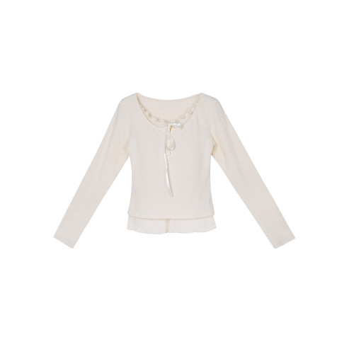 JoyceBra秋冬季加厚假兩件保暖內衣女帶胸墊內搭彈力顯瘦打底秋衣 JoyceBra秋冬季加厚假兩件保暖內衣女帶胸墊內搭彈力顯瘦打底秋衣