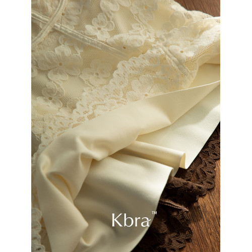 Kbra蕾絲磨毛保暖背心女2025新款帶胸墊免穿文胸一體式冬季打底衣 Kbra蕾絲磨毛保暖背心女2025新款帶胸墊免穿文胸一體式冬季打底衣