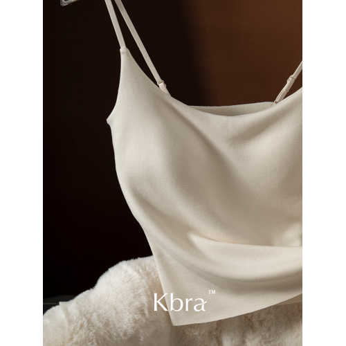 Kbra磨毛保暖吊帶背心女士2025新款冬季帶胸墊打底內搭可外穿上衣 Kbra磨毛保暖吊帶背心女士2025新款冬季帶胸墊打底內搭可外穿上衣