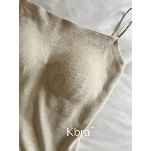 Kbra自髮熱無痕保暖吊帶背心女2025新款打底上衣外穿內搭帶胸墊 Kbra自髮熱無痕保暖吊帶背心女2025新款打底上衣外穿內搭帶胸墊