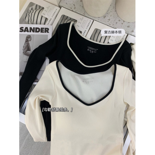 黛美茄8766抗菌羊絨蛋白打底上衣帶胸墊保暖內衣女低領髮熱秋冬季 黛美茄8766抗菌羊絨蛋白打底上衣帶胸墊保暖內衣女低領髮熱秋冬季