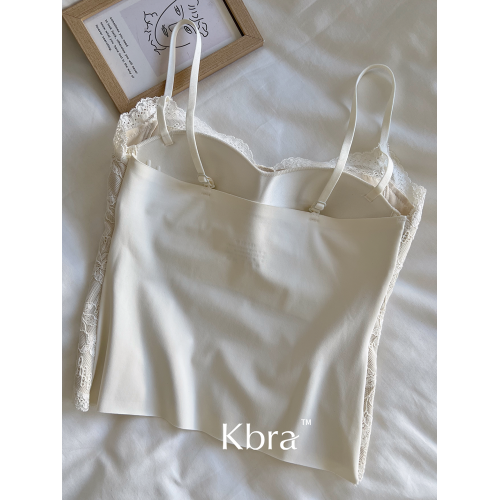 Kbra秋冬加絨蕾絲魚骨吊帶背心女2025新款保暖帶胸墊內搭外穿打底 Kbra秋冬加絨蕾絲魚骨吊帶背心女2025新款保暖帶胸墊內搭外穿打底