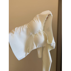 蠶絲羊絨保暖內衣女加絨加厚秋衣秋褲套裝2025秋冬帶胸墊修身上衣