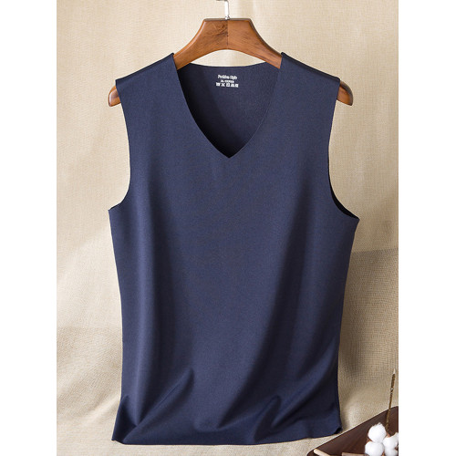 男士德絨保暖背心雙面無痕馬甲男加絨加厚打底內穿坎肩秋冬季無袖 男士德絨保暖背心雙面無痕馬甲男加絨加厚打底內穿坎肩秋冬季無袖