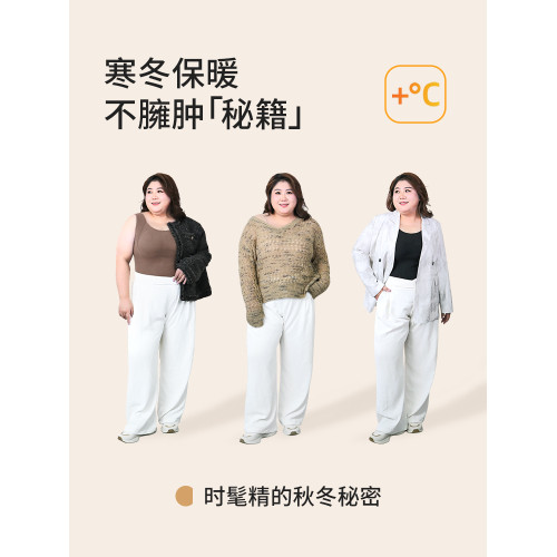大碼胖mm200斤保暖背心女帶胸墊一體秋冬季加絨加厚德絨打底內衣 大碼胖mm200斤保暖背心女帶胸墊一體秋冬季加絨加厚德絨打底內衣