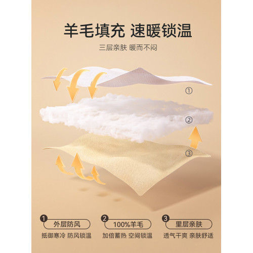 鴨鴨男士保暖背心2025新款無痕保暖內衣自髮熱秋冬款羊毛打底背心 鴨鴨男士保暖背心2025新款無痕保暖內衣自髮熱秋冬款羊毛打底背心