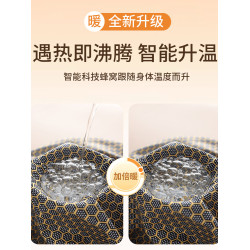 無痕保暖背心男女士秋衣加絨加厚款石墨烯德絨髮熱內衣打底秋冬季