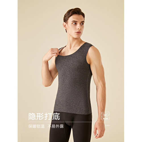 南極人保暖背心男士髮熱秋衣單件上衣男款絨德打底衫羊絨內衣冬季 南極人保暖背心男士髮熱秋衣單件上衣男款絨德打底衫羊絨內衣冬季