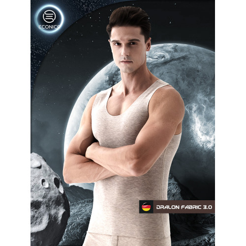 德絨蠶絲無痕保暖背心男冬季加絨加厚內穿打底上衣防寒自髮熱內衣 德絨蠶絲無痕保暖背心男冬季加絨加厚內穿打底上衣防寒自髮熱內衣