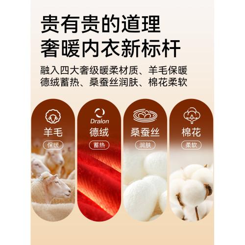 朵凡妮德絨保暖背心女款冬內衣加絨2025新款羊絨打底內搭貼身大碼 朵凡妮德絨保暖背心女款冬內衣加絨2025新款羊絨打底內搭貼身大碼