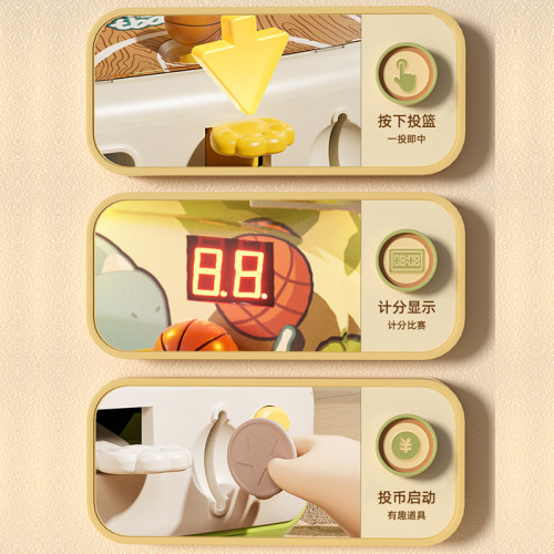 投籃球機男孩子生日禮物親子互動兒童3-6嵗男童益智玩具手眼協調