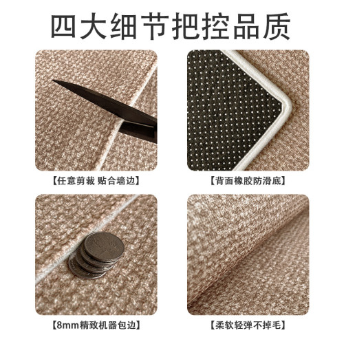 入戶門地墊純色仿劍麻地毯門墊進門大門口玄關客廳地毯腳墊可裁剪 入戶門地墊純色仿劍麻地毯門墊進門大門口玄關客廳地毯腳墊可裁剪