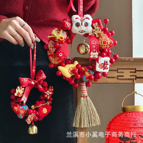 馬年裝飾掛件手工diy材料過年春節年宵場景布置道具福字門掛新年 馬年裝飾掛件手工diy材料過年春節年宵場景布置道具福字門掛新年