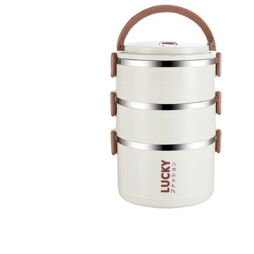 【直播】大容量雙層不鏽鋼保溫飯盒上班族學生便 攜密封餐盒