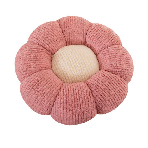 花朵坐墊毛絨玩具辦公室客廳屁墊椅墊地板沙發靠枕飄窗蒲團墊