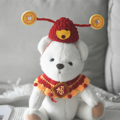 2025恭喜發財新年貓咪帽子英短狗狗頭套頭飾過年寵物變裝帽子 2025恭喜發財新年貓咪帽子英短狗狗頭套頭飾過年寵物變裝帽子