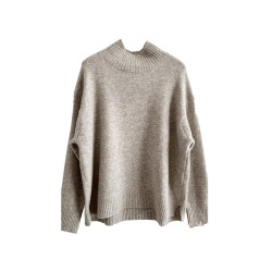 軟糯半高領毛衣女秋冬季新款內搭針織衫顯瘦打底寬松慵懶外穿上衣