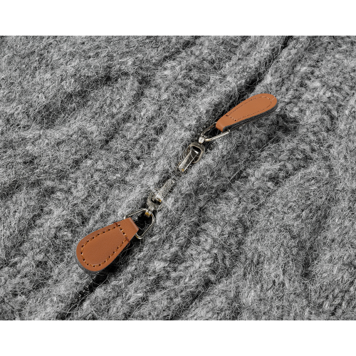 XinmonLee慵懶風氣質軟糯拉鍊毛衣針織外套休閒寬松韓系上衣冬季 XinmonLee慵懶風氣質軟糯拉鍊毛衣針織外套休閒寬松韓系上衣冬季