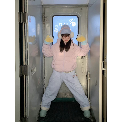 期望Studoo冬季格子拼接加厚棉褲男女慵懶寬松休閒滑雪長褲小個子 期望Studoo冬季格子拼接加厚棉褲男女慵懶寬松休閒滑雪長褲小個子