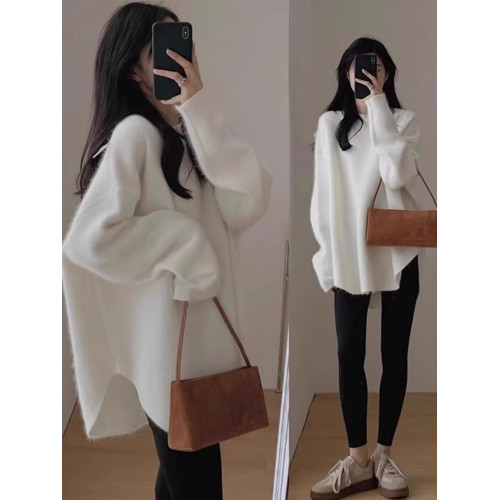 紅色毛衣女孕婦秋冬季慵懶風內搭打底衫2025新款洋氣寬松針織上衣 紅色毛衣女孕婦秋冬季慵懶風內搭打底衫2025新款洋氣寬松針織上衣