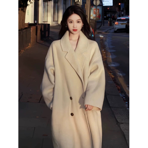 羽絨服內膽毛呢外套女2025冬季新款高級感小個子雙面羊毛羊絨大衣 羽絨服內膽毛呢外套女2025冬季新款高級感小個子雙面羊毛羊絨大衣