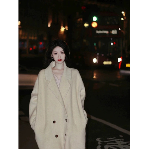 羽絨服內膽毛呢外套女2025冬季新款高級感小個子雙面羊毛羊絨大衣 羽絨服內膽毛呢外套女2025冬季新款高級感小個子雙面羊毛羊絨大衣