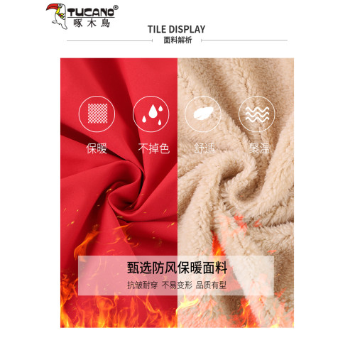 啄木鳥加絨沖鋒衣外套女士2025秋冬新款中年媽媽休閒百搭夾克上衣 啄木鳥加絨沖鋒衣外套女士2025秋冬新款中年媽媽休閒百搭夾克上衣