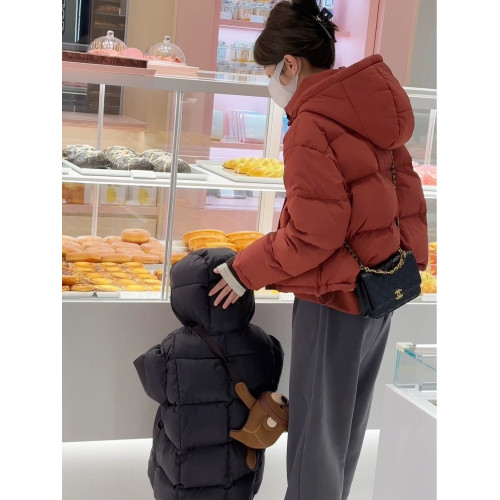 短款連帽羽絨服女冬季新款2025爆款白鴨絨加厚超好看麵包服外套 短款連帽羽絨服女冬季新款2025爆款白鴨絨加厚超好看麵包服外套