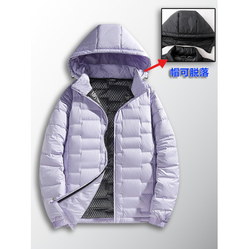 2025新款石墨烯鵞絨輕薄羽絨服連帽石墨稀保暖防風保暖時尚女外套 2025新款石墨烯鵞絨輕薄羽絨服連帽石墨稀保暖防風保暖時尚女外套