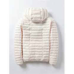 2024秋冬新款輕型短款連帽雙面穿兩面穿輕薄薄款羽絨服女大碼外套