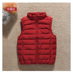 羽絨馬甲秋冬新款女士輕薄短款坎肩背心內膽羽絨服韓版時尚外套