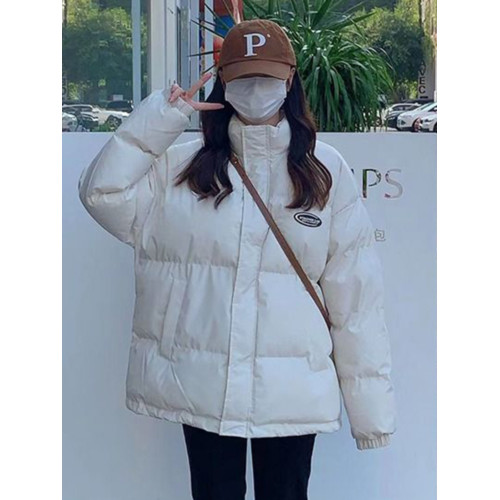短款白色棉服女冬季2025新款小個子寬松韓版學生巨好看的加厚外套 短款白色棉服女冬季2025新款小個子寬松韓版學生巨好看的加厚外套