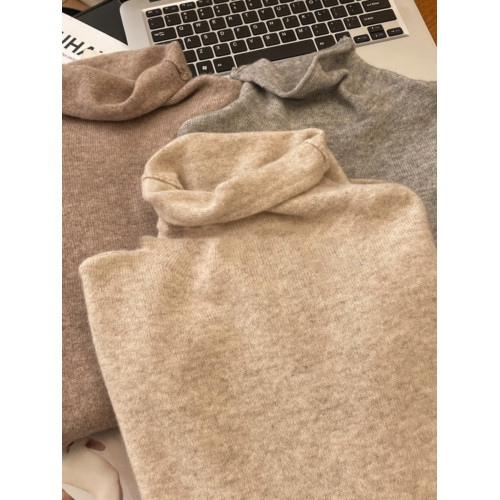 軟糯堆堆領針織上衣曡穿女秋冬季洋氣高領修身毛衣別致內搭打底衫 軟糯堆堆領針織上衣曡穿女秋冬季洋氣高領修身毛衣別致內搭打底衫